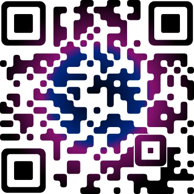 QR Code with gradient