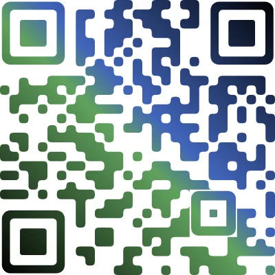 QR Code with gradient
